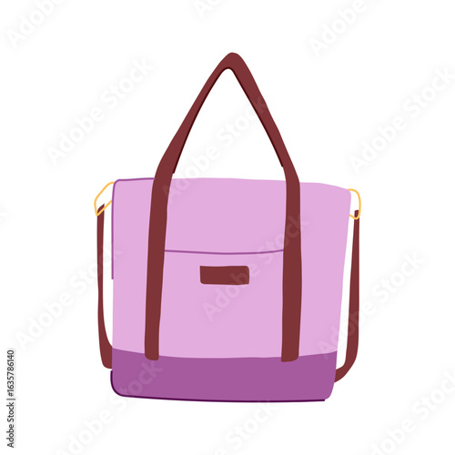 merlot garment bag cartoon vector illustration