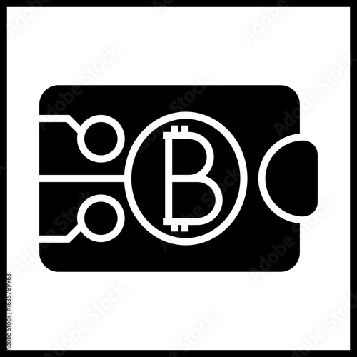 Cryptocurrency Wallet Icon Design