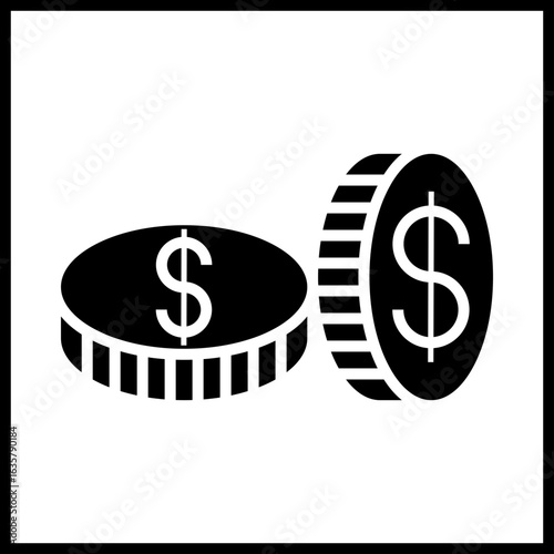 Coin Symbol Icon Design