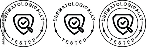 Tested by Dermatologists Stamp 