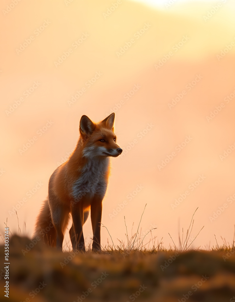 Fototapeta premium red fox