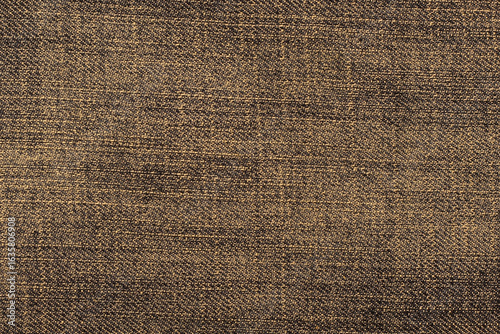 Dark Brown and Tan Denim Textile

