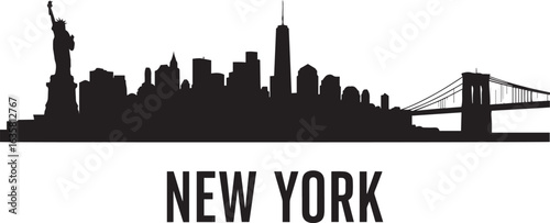 New York City Skyline Icon