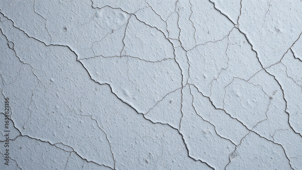 Obraz premium Illustration of a closeup of a weathered wall surface with a pattern of fine cracks