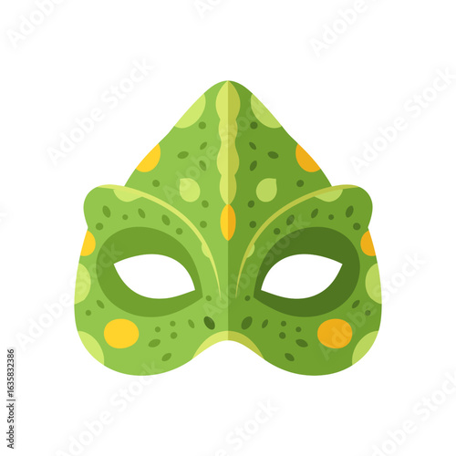 Cute pastel mask illustration with cartoon-style details — perfect for kids’ parties, costumes, and DIY crafts