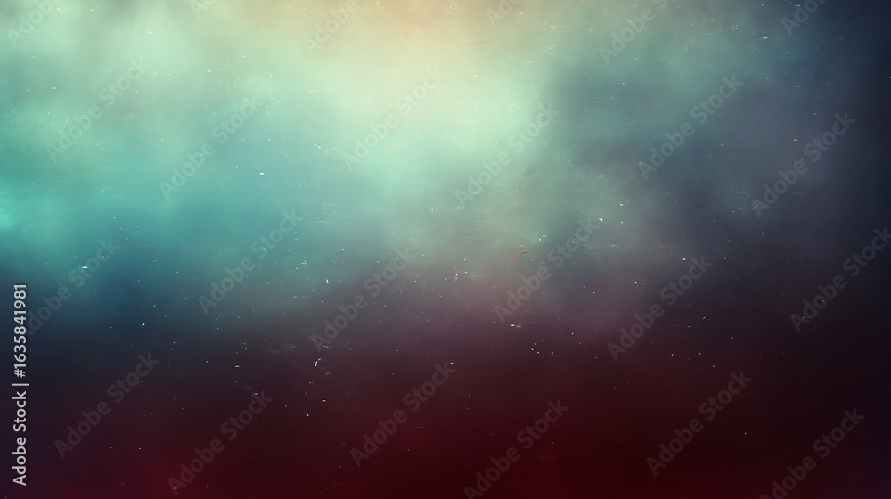 Naklejka premium Nebula dreamscape celestial sky abstract artwork
