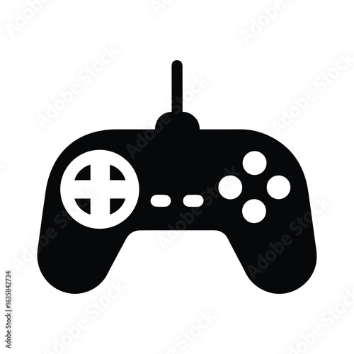 video game controller isolated