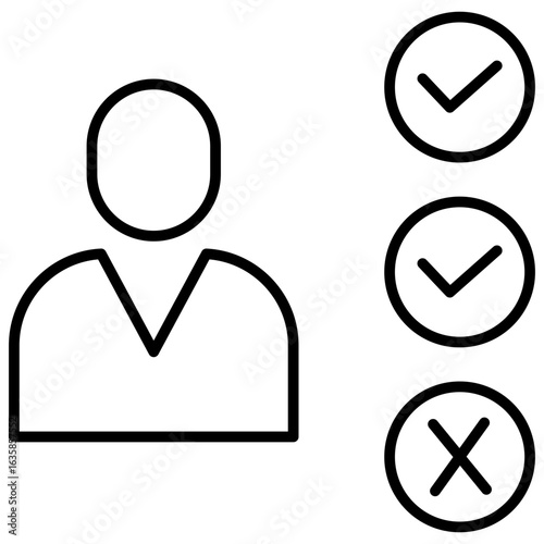 Choice Outline Icon