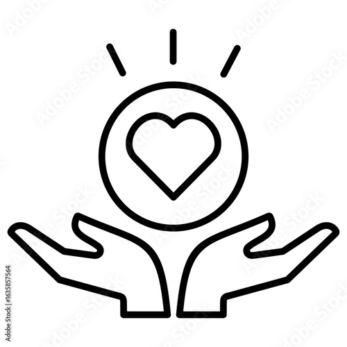 Respect Outline Icon