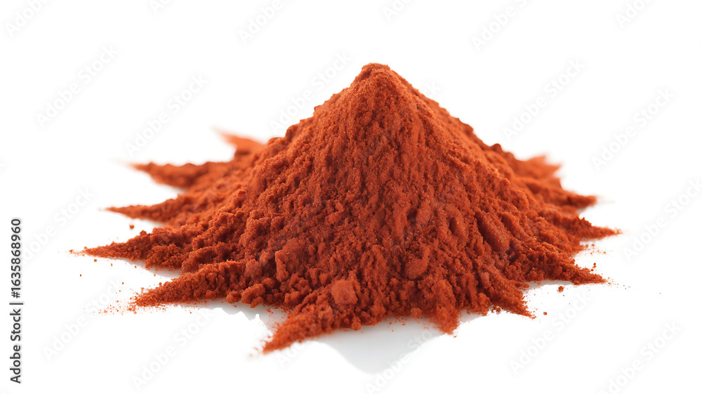 Fototapeta premium Paprika powder isolated on white background