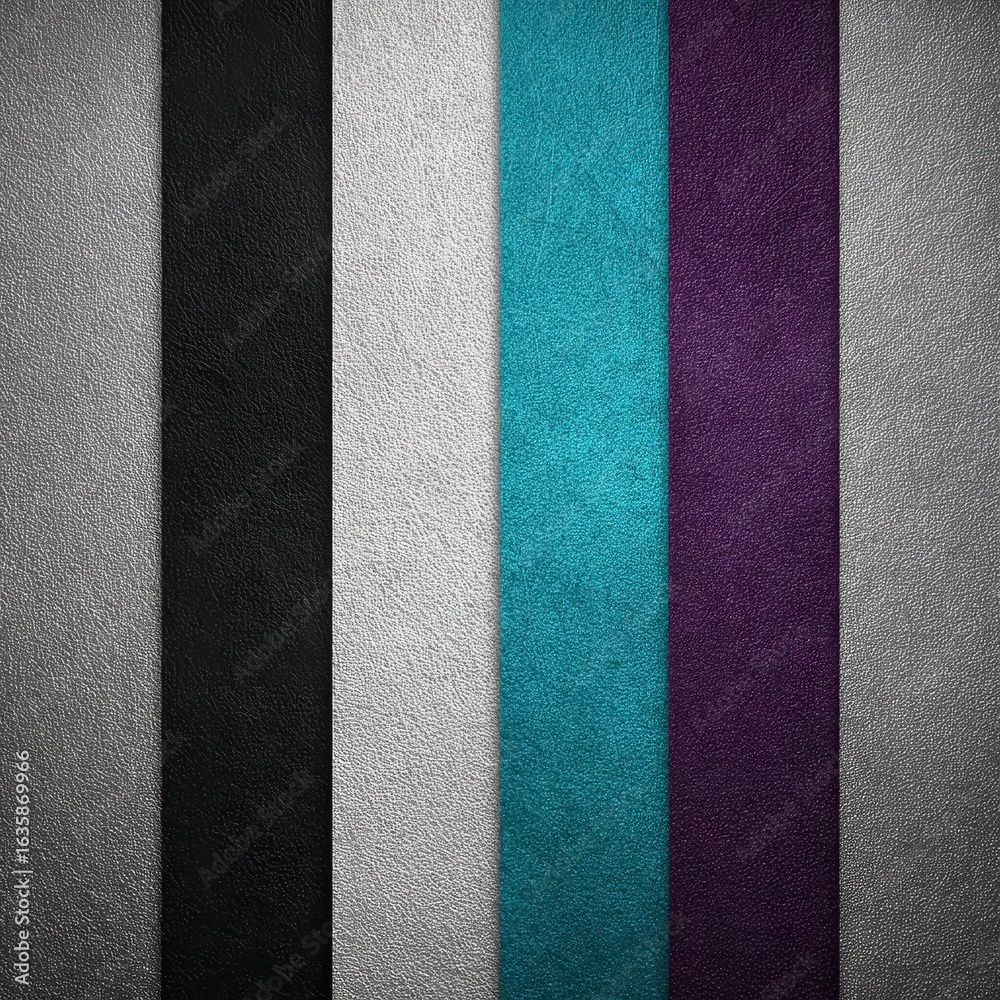 Fototapeta premium Vertical stripes of textured, muted colors