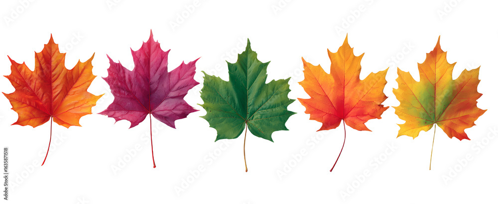 Fototapeta premium Basic_Maple_Leaves