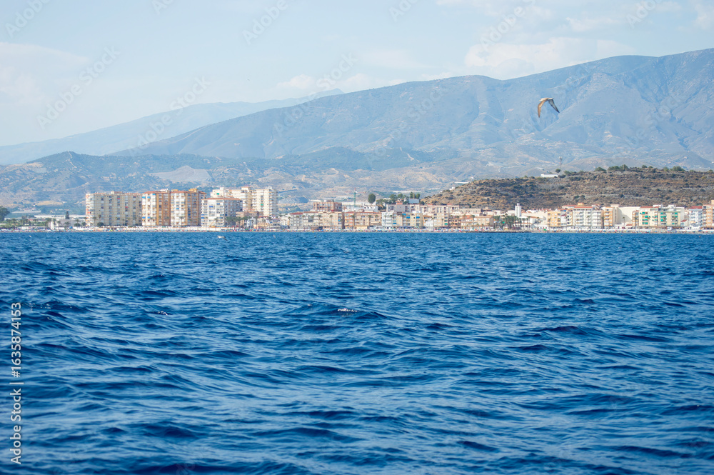 Fototapeta premium Torrenueva en la Costa tropical de Andalucia