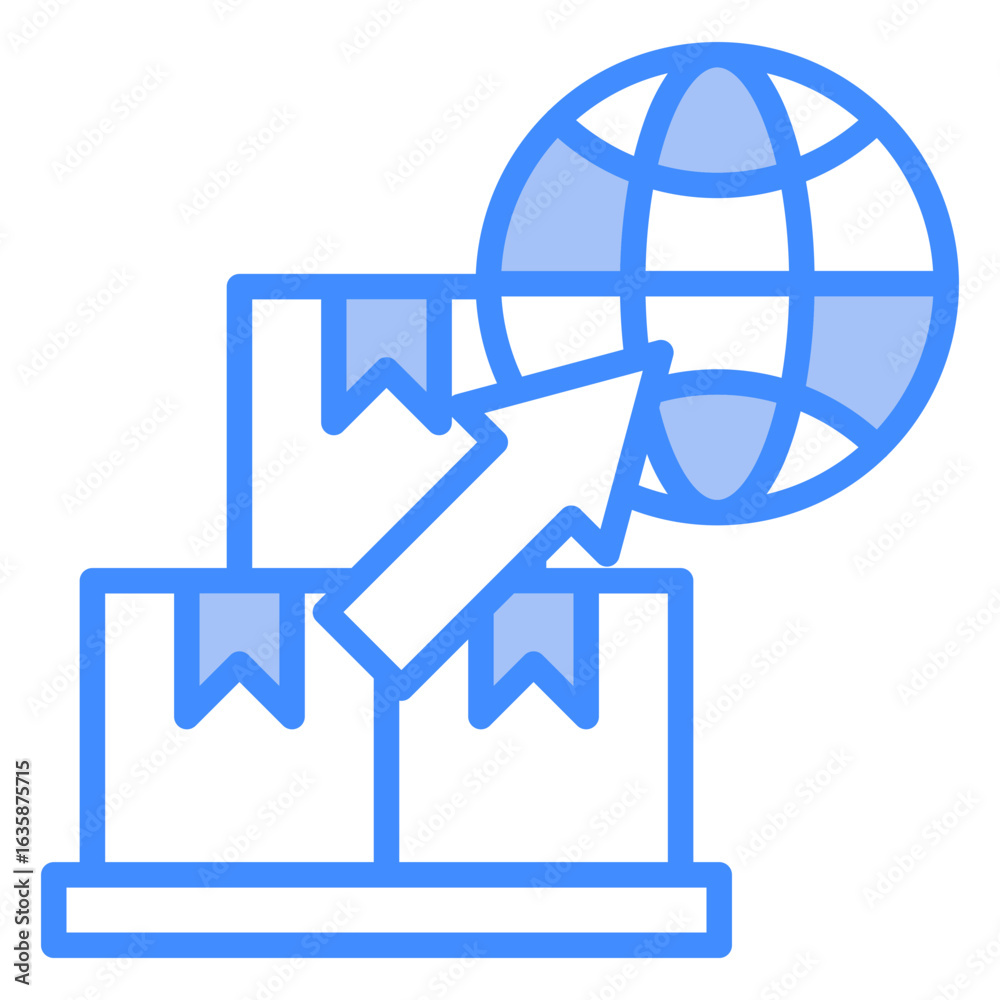 Fototapeta premium Exporter Icon