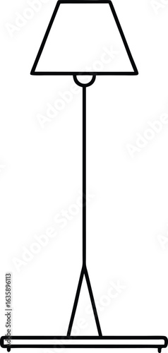 street lamp vector illustration