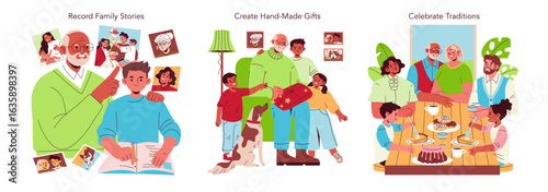 Family Bonding Through Stories, Gifts, and Traditions
