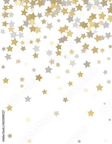 Falling stars graphic design
