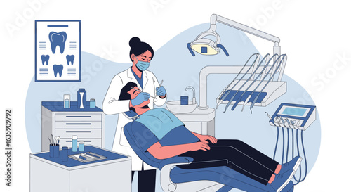Modern Dental Clinic Offering Comprehensive Oral Healthcare Services for Patients of All Ages