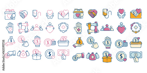 Charity & Donation Icons