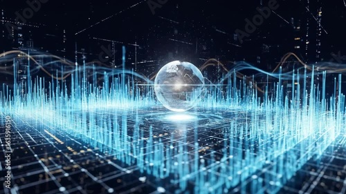 Global Network Visualization: Digital Earth Data Streams