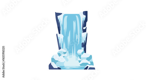 Frozen Waterfall