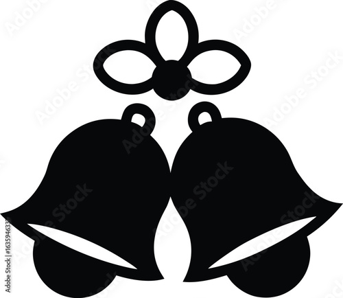 christmas bells vector