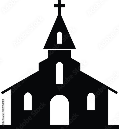 church steeple with cross