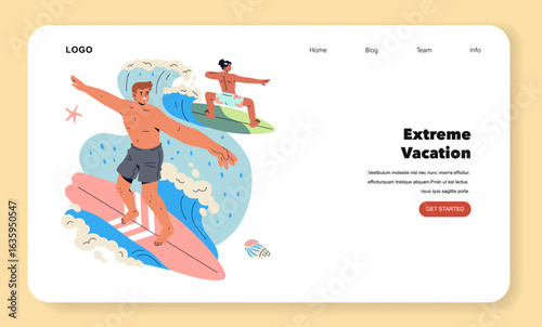 Digital Detox. Flat Vector Illustration