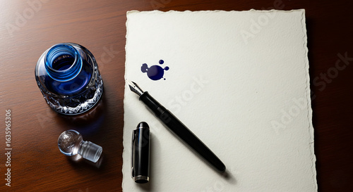 notebook and pen