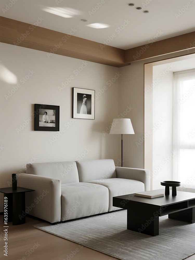 Fototapeta premium Minimalist Interior Design Elements