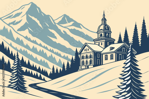Aspen, Colorado, is a luxury ski destination and former mining town nestled in the heart of the Rocky Mountains.