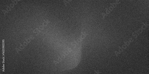 A4 format horizontal paper template. Seamless pattern, noise effect, rough texture on a dark background. This vector illustration clip art design.