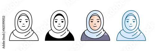 Munawara Icon Set Multiple Style Collection
