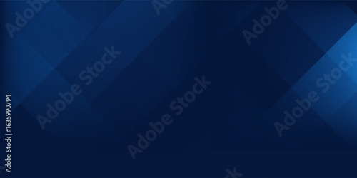 Black dark navy blue silver abstract pattern background. Geometric shape. Line triangle angle fold polygon modern