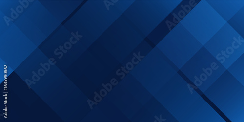 Black dark navy blue silver abstract pattern background. Geometric shape. Line triangle angle fold polygon abstract art