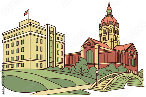 Cedar Rapids, Iowa is a cultural hub with museums, theaters, and the National Czech & Slovak Museum.