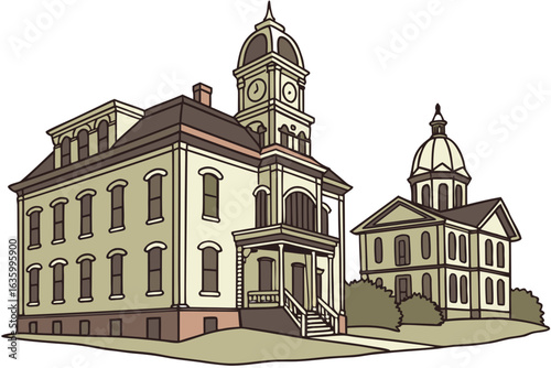 Corydon, Iowa served as Iowa’s second capital before Des Moines and preserves government heritage.