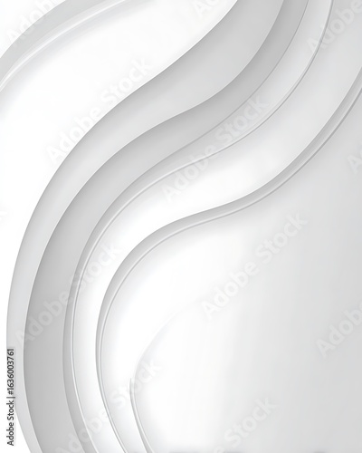 Abstract flowing curves modern background design