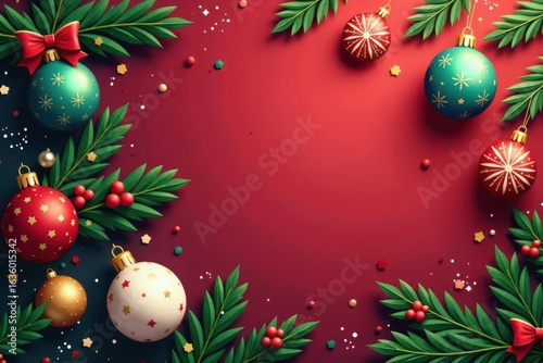 Festive Christmas icons, ornaments & greetings Vector graphics for holiday designs , graphics, celebration