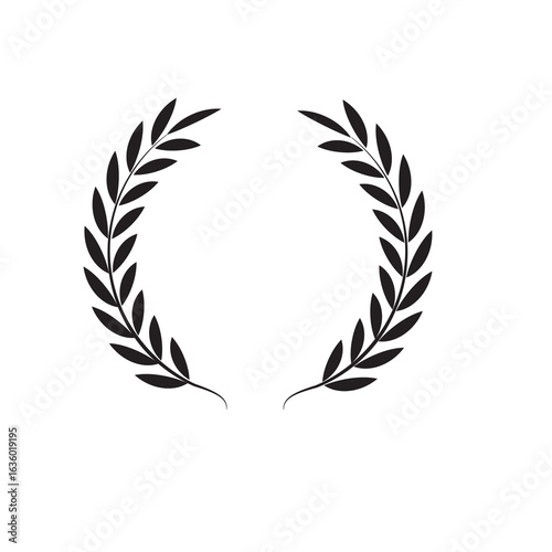laurel wreath award. transparent png and vector