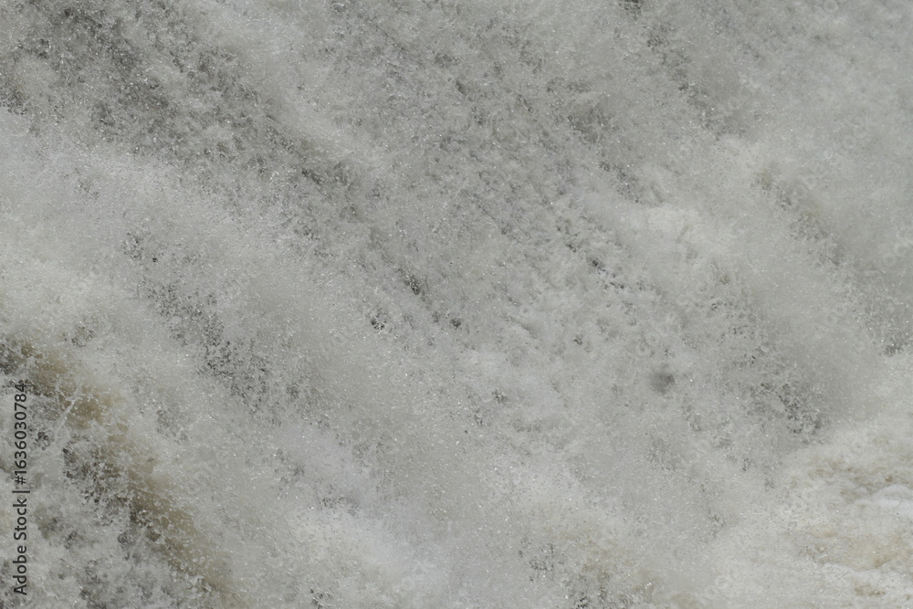 Fototapeta premium water flowing into the river