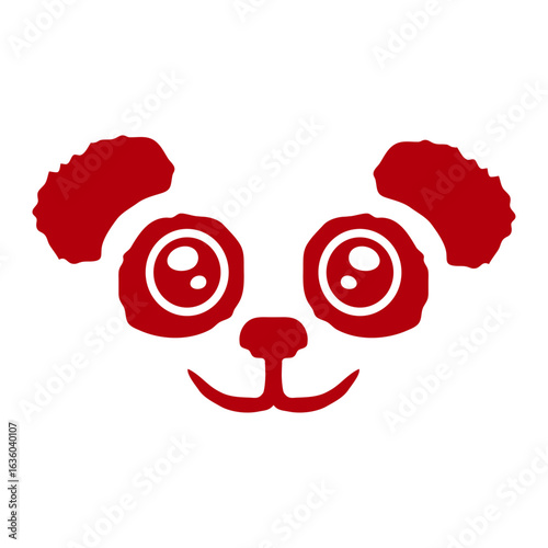 Panda Bear Cute Asian Animal Black White Pattern