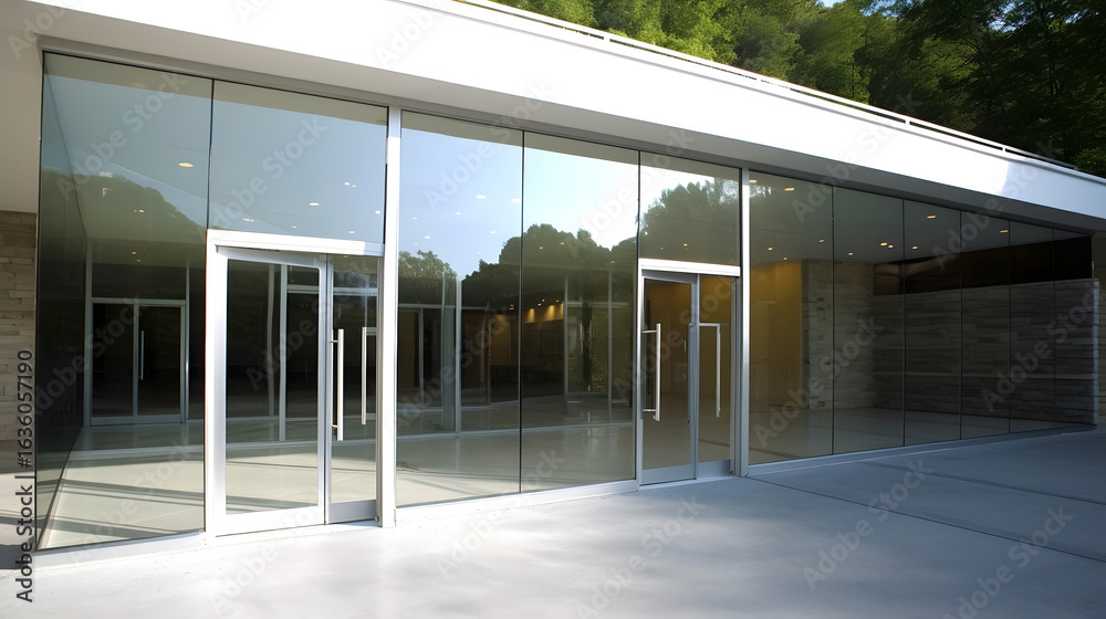 Obraz premium Glass Corporate Headquarters