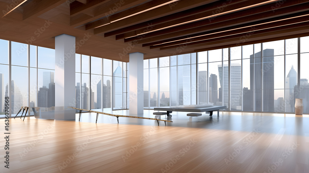 Fototapeta premium Corporate Headquarters Building