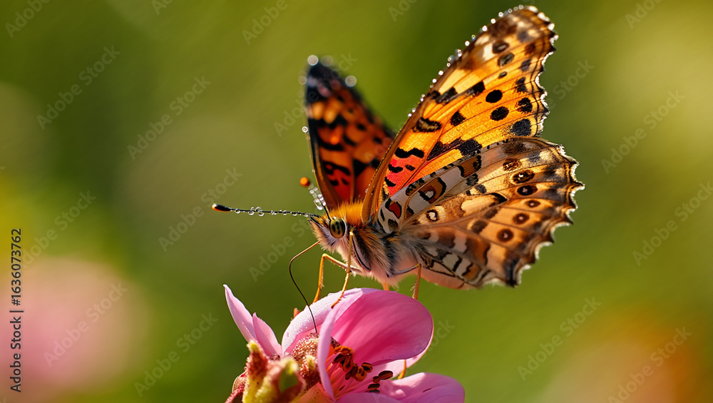 Obraz premium Sunbeams piercing through a dark forest canopy illuminating a path