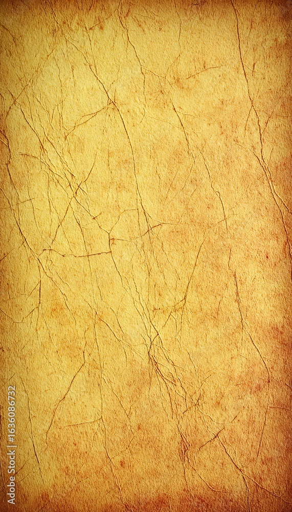 Fototapeta premium Antique aged textured brown paper surface