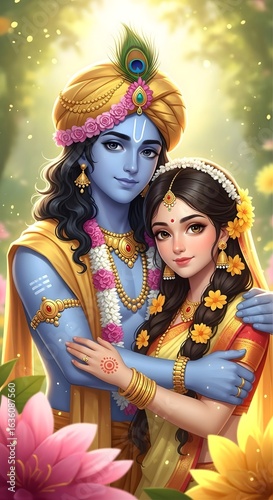 Radha krishna images hd wallpaper download for mobile and desktop background divine love story