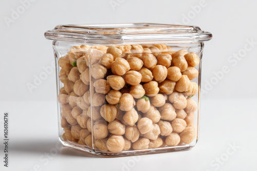 beans in a jar