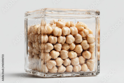 beans in a jar