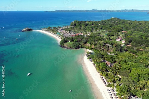 Aerial views of Andilana beach and Cocoa beach, Nosy Be – Madagascar's tropical paradise